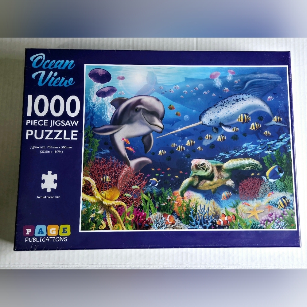 Page Publications Collection‎ Jigsaw Puzzles for Adults 1000 Piece | Ocean View